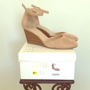 Closed Toe Wedge Heels
